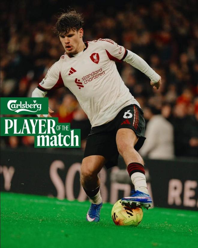 4抢断+1解围+1拦截，凯尔凯兹当选与枪手一役利物浦队内最佳