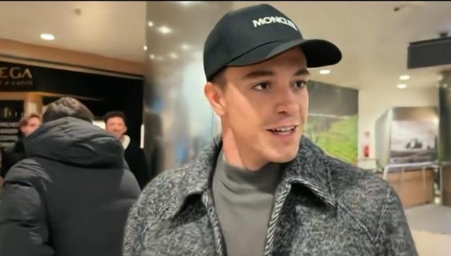 抵达意大利，拉斯帕多里：很高兴能回来，我很激动且充满动力