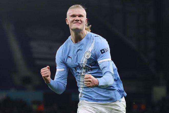 6场8球3助攻，哈兰德是英超曼市德比参与进球最多的曼城球员