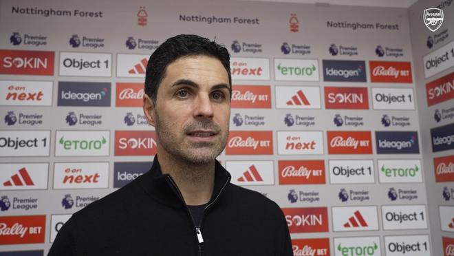 阿尔特塔：我们知道自己拥有的机会，所以最贴切的词就是失望