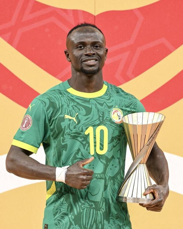 官方：马内当选2025非洲杯赛事最佳球员