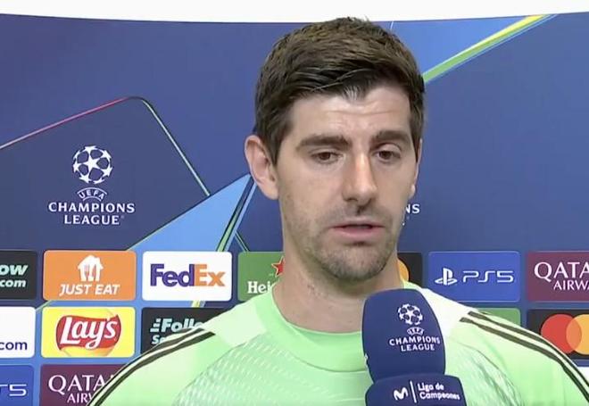 库尔图瓦：今天我们的防守很好，可惜没能零封