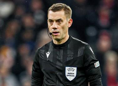 官方：法国名哨蒂尔潘执法欧冠联赛阶段末轮那不勒斯vs切尔西