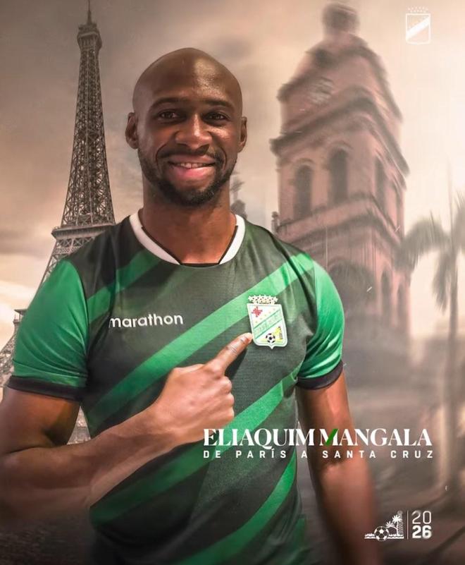 官方：34岁法国前国脚曼加拉加盟玻利维亚球队东方石油